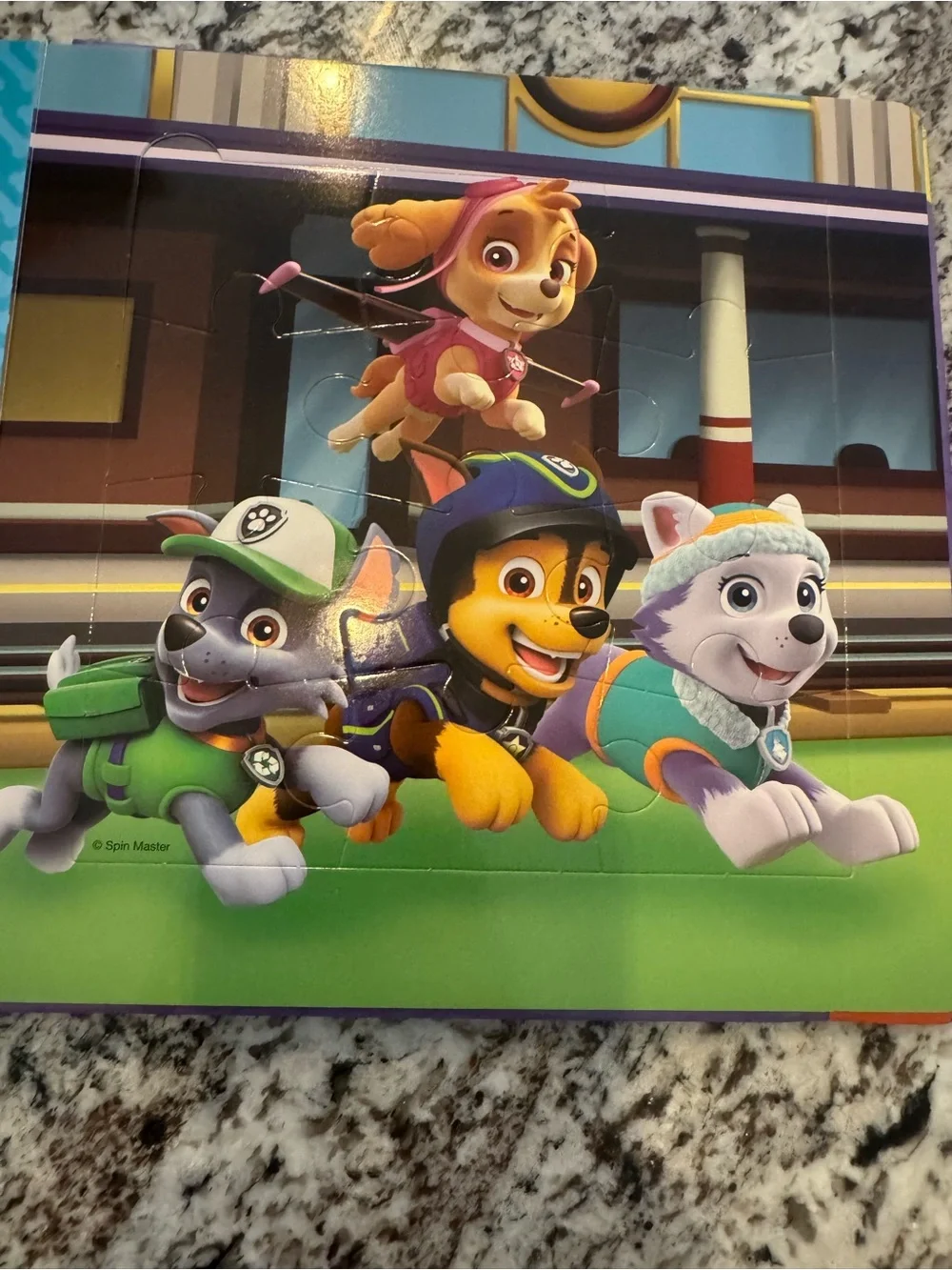 Paw Patrol My First Puzzle Book – 5 Built-In Jigsaw Puzzles | Hardcover